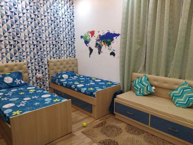 Bedroom, jaypee-pavilion-heights-iv 3 Bedroom 1950 Sq.Ft. Apartment In Sector 128 Noida 9922222