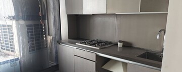 Kitchen in 3 BHK Apartment at Lodha The World Towers World One Tier 2, Worli – for Rent