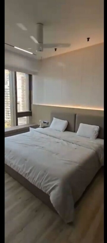 Bedroom in 3 BHK Apartment at Lodha Trump Tower, Worli – for Rent
