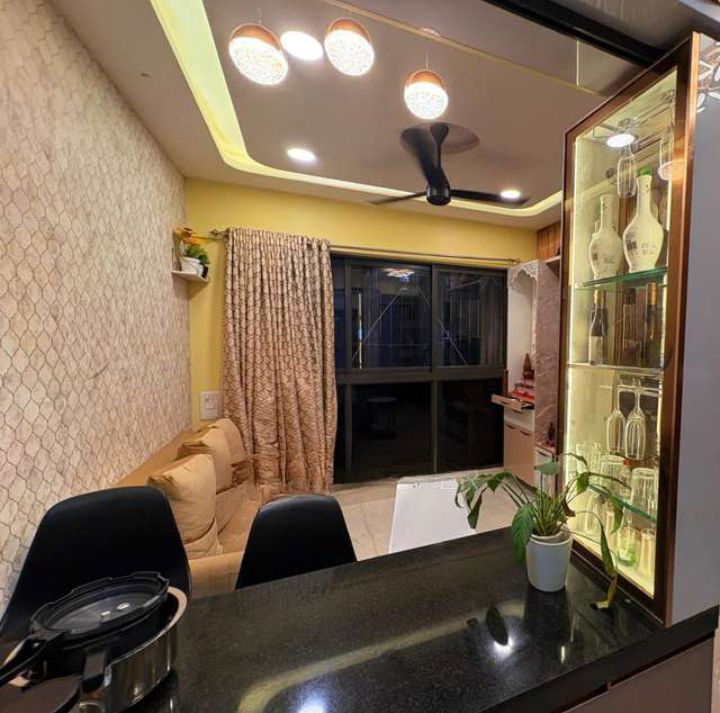 1 BHK + Pooja Room Apartment For Rent in Lodha Crown Quality Homes