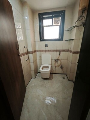 Bathroom in 3 BHK Apartment at Guru Kripa Residency, Chembur – for Rent