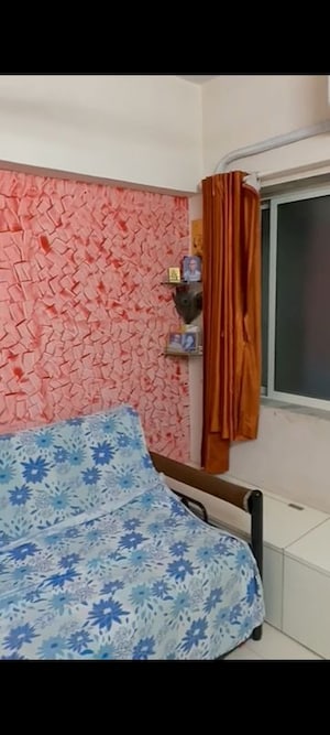 Living Room in 1 RK Apartment at Shree Chitrakut CHS, Dahisar East – for Sale