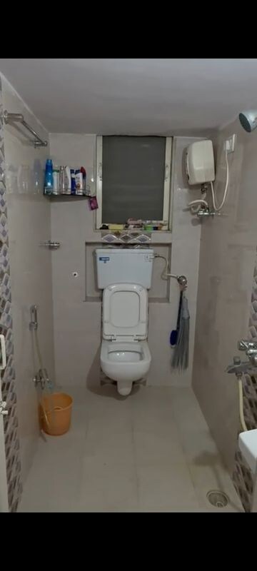 Bathroom in 1 RK Apartment at Shree Chitrakut CHS, Dahisar East – for Sale