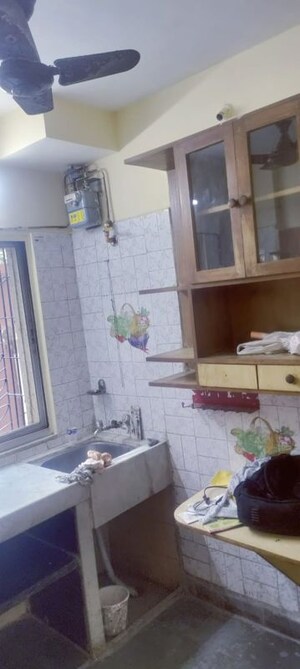 Kitchen in 1 BHK Apartment at Hill Crest Manpada, Manpada – for Rent