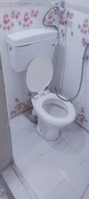 Bathroom in 1 BHK Apartment at Hill Crest Manpada, Manpada – for Rent