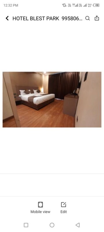 Bedroom in 6+ BHK Independent House at Bestech Park View Sanskruti, Sector 92 – for Rent