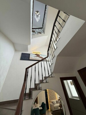 Staircase in 3 BHK Villa at High Ground – for Sale