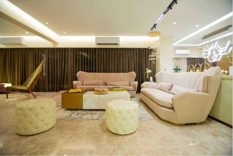 Living Room, paradigm-nivan 5 Bedroom 3100 Sq.Ft. Apartment In Khar West Mumbai 9922398