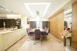 Living Room in 5 BHK Apartment at Paradigm Nivan, Khar West – for Sale