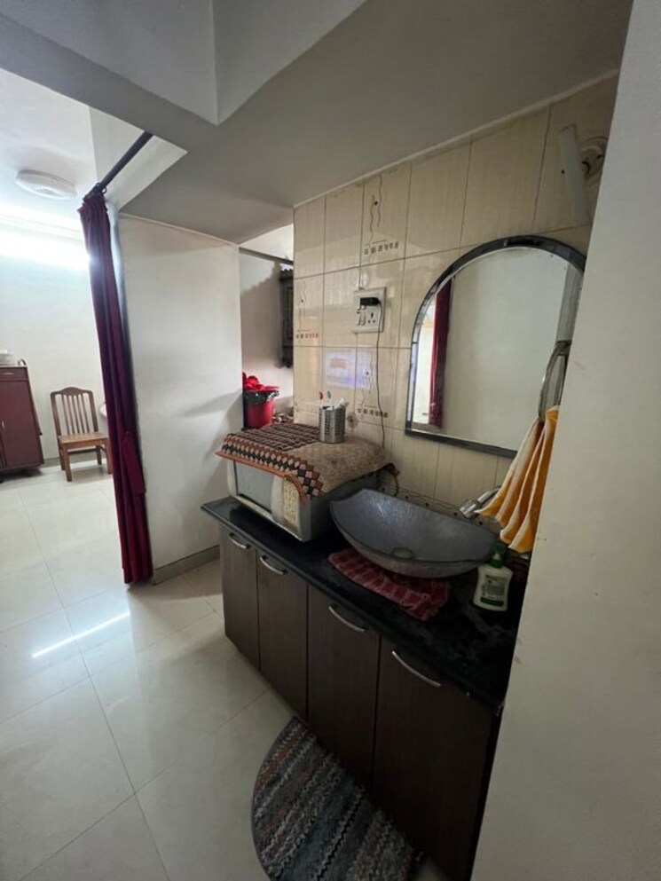 Kitchen, ram-pushpanjali-residency 1 Bedroom 400 Sq.Ft. Apartment In Owale Thane 9922460
