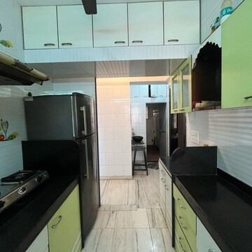 Kitchen in 2 BHK Apartment at Shiv Hara CHS, Asara Colony – for Rent