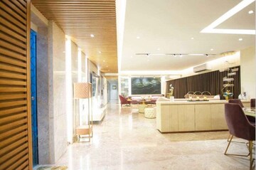 Living Room in 5 BHK Apartment at Paradigm Nivan, Khar West – for Rent