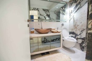 Kitchen in 5 BHK Apartment at Paradigm Nivan, Khar West – for Rent