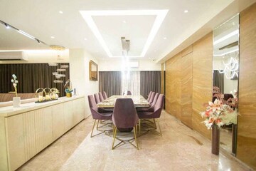 Living Room in 5 BHK Apartment at Paradigm Nivan, Khar West – for Rent