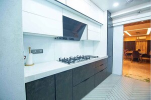 Kitchen in 5 BHK Apartment at Paradigm Nivan, Khar West – for Rent