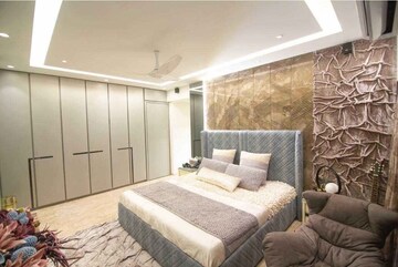 Bedroom in 5 BHK Apartment at Paradigm Nivan, Khar West – for Rent