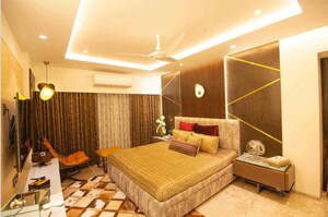 Bedroom in 5 BHK Apartment at Paradigm Nivan, Khar West – for Rent