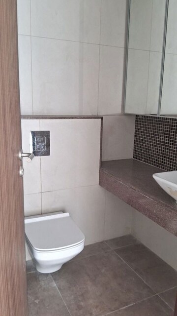 Bathroom in 3 BHK Apartment at Lodha Azzuro, Parel – for Rent