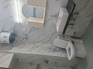 Bathroom in 3 BHK Builder Floor at East Of Kailash – for Rent