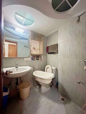 Bathroom in 2 BHK Apartment at Bandra West – for Rent