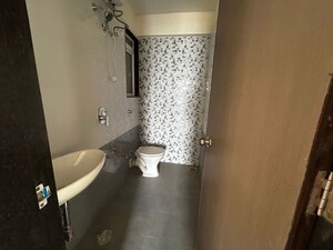 Attached Bathroom in 1 BHK Apartment at Vijay Vatika, Kavesar – for Sale