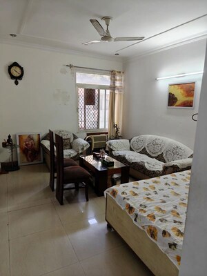 Living Room in 2 BHK Apartment at NK Savitry Enclave, Vip Road – for Rent