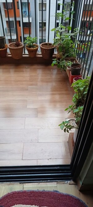 Balcony in 2 BHK Apartment at Lodha Palava City, Dombivli East – for Rent