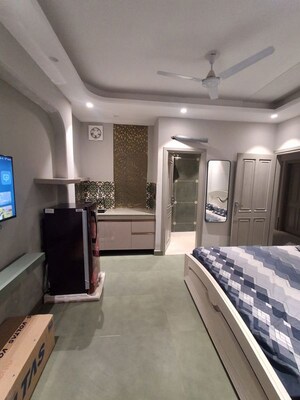 Kitchen in 1 RK Builder Floor at DLF City Phase III, Sector 24 – for Rent