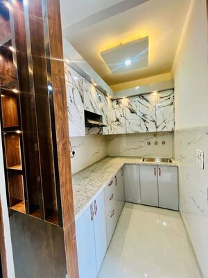 Kitchen in 2 BHK Builder Floor at Dwarka Mor – for Rent