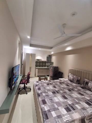 Bedroom in 1 RK Builder Floor at DLF City Phase III, Sector 24 – for Rent