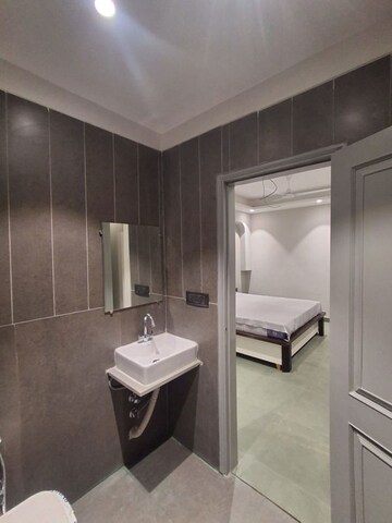 Kitchen in 1 RK Builder Floor at DLF City Phase III, Sector 24 – for Rent