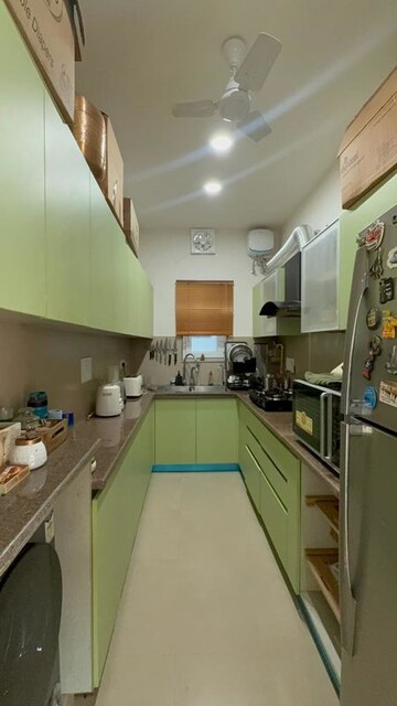 Kitchen in 3 BHK Apartment at Alaknanda – for Sale