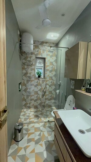 Bathroom in 3 BHK Apartment at Alaknanda – for Sale