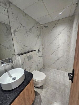 Bathroom in 3 BHK Builder Floor at Sector 57 – for Rent