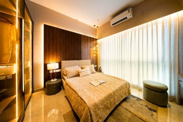 Bedroom in 3 BHK Builder Floor at Delta Aveon City, Rabale – for Sale