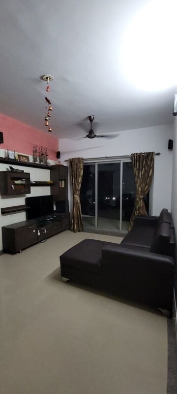 Living Room in 1 BHK Apartment at Embassy One Thane, Panch Pakhadi – for Sale