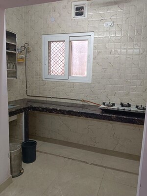 Kitchen in 1 BHK Builder Floor at Amar Colony – for Rent