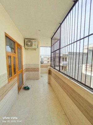 Balcony in 3 BHK Builder Floor at Sector 57 – for Rent