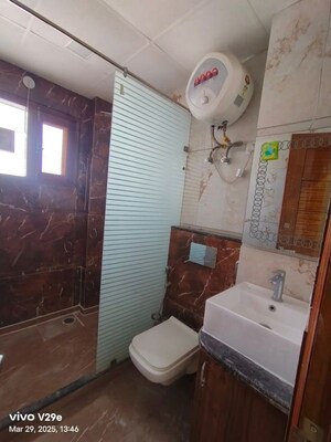 Bathroom in 3 BHK Builder Floor at Sector 57 – for Rent