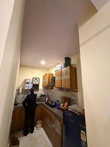 Kitchen in 1 RK Builder Floor at DLF City Phase III, Sector 24 – for Rent