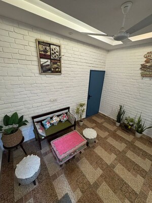 Team Area in 1 BHK Independent House at Aerocity – for Rent