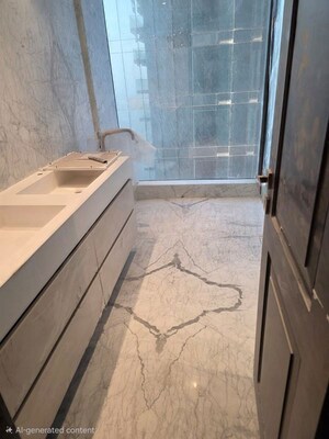 Attached Bathroom in 4 BHK Apartment at M3M Trump Tower, Sector 65 – for Rent