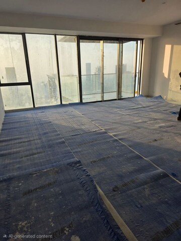 Living Room in 4 BHK Apartment at M3M Trump Tower, Sector 65 – for Rent