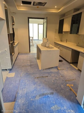 Kitchen in 4 BHK Apartment at M3M Trump Tower, Sector 65 – for Rent