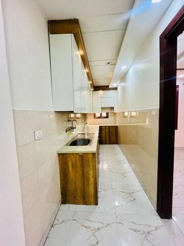 Kitchen in 2 BHK Builder Floor at Mansa Ram Park – for Rent