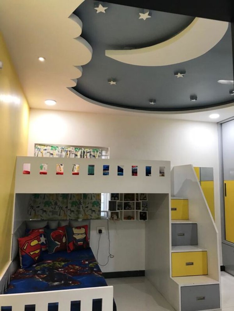 Bedroom, my-home-vihanga 3 Bedroom 1690 Sq.Ft. Apartment In Gachibowli Hyderabad 9922584