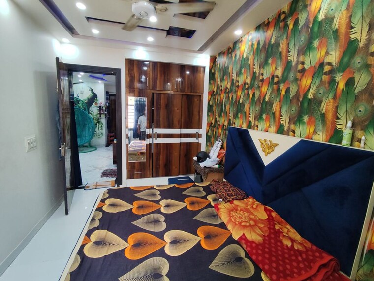 Bedroom, dwarka mor 3 Bedroom 810 Sq.Ft. Builder Floor In Dwarka Mor Delhi 9922839