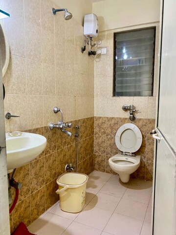 Bathroom in 2 BHK Apartment at HDIL Metropolis Residences, Andheri West – for Rent