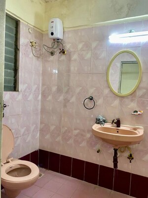 Bathroom in 2 BHK Apartment at HDIL Metropolis Residences, Andheri West – for Rent