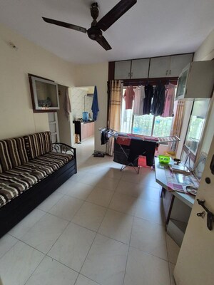 Bedroom in 2 BHK Apartment at Rajaram Sukur Sapphire, Ghodbunder Road – for Rent